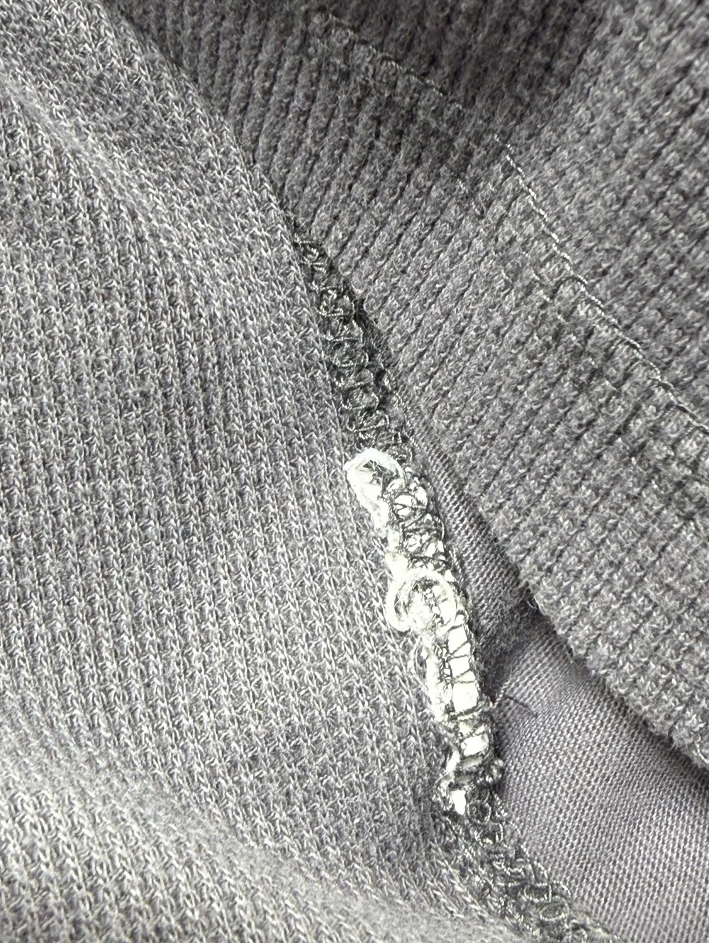 Jordan Men's XXL Gray Long Sleeve Thermal Shirt Made in USA